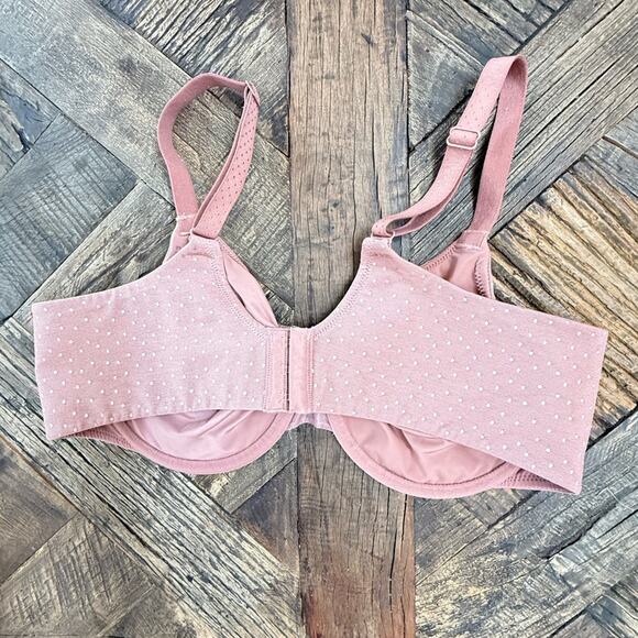 Wacoal 855303 Back Appeal Underwire Smoothing Bra - Burlwood – 38D - Picture 5 of 7